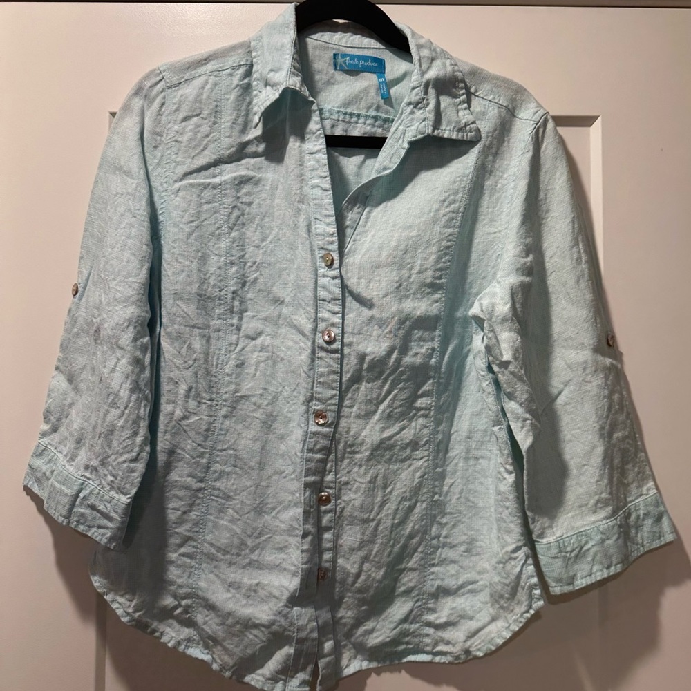 Fresh Produce Blue Top